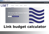 Thumb link budget calculator. developed by umt llc