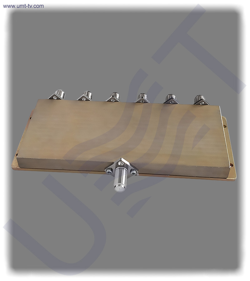L band rf divider combiner 1 6 f type umt llc